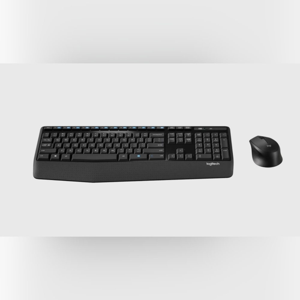 Logitech Black Wireless Keyboard and Mouse Combo